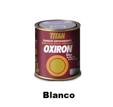 Esmalte Antioxidante OXIRON LISO Blanco 750 ml Brillante