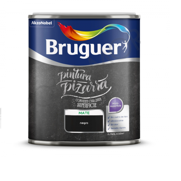 Pintura Pizarra al agura Negro 750 ml