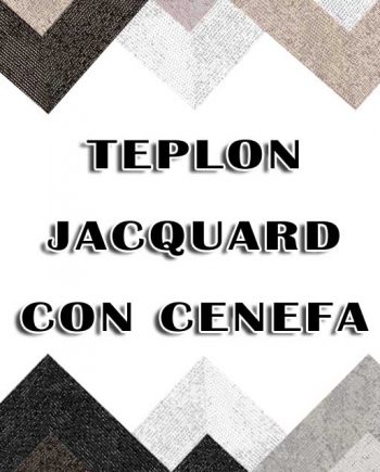 TEPLON JACQUARD CON CENEFA - Alfombra Vinílica