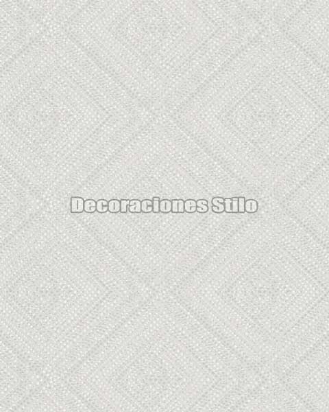 ED796C0 - Papel Pintado Vinílico Gris y Brillo de Geométrico