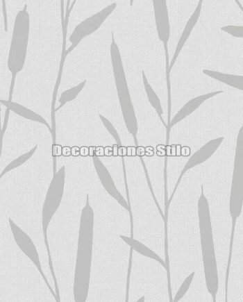 ED874C0 - Papel Pintado Vinílico Blanco y Roto de Ramas