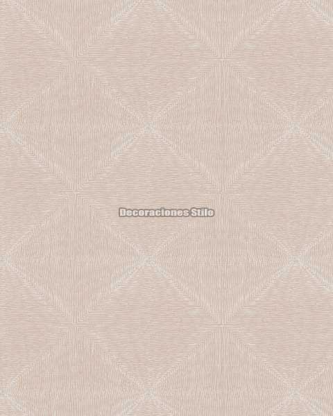 STR507C120 - Papel Pintado Vinílico Beige Geométrico