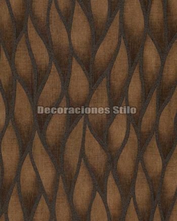 NEO 331C03 - Papel Pintado Vinílico Marron Hojas