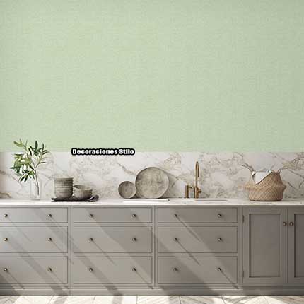 DSARCHM16LU95 - Papel Pintado Verde - Liso