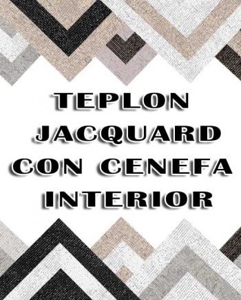 Teplon Jacquard con cenefa interior