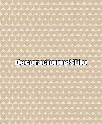 DSBAB161I3040 - Papel Pintado Infantil Beige Circulos
