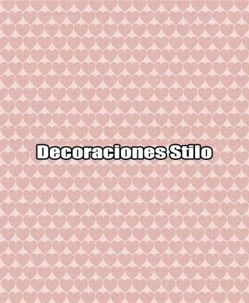 DSBAB161I3042 - Papel Pintado Infantil Rosa Circulos