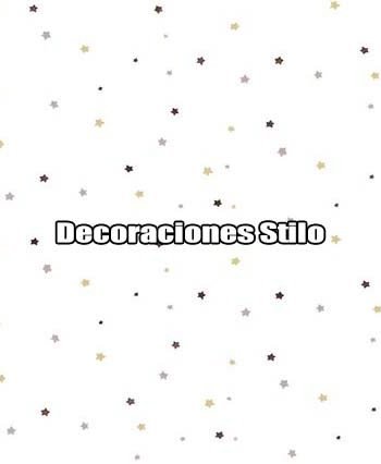 DSBAB161I3045 - Papel Pintado Infantil Beige, Gris, Dorado y Blanco Hueso Circulos