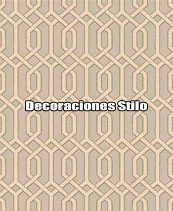 DSBEX220L015 - Papel Pintado Adamascado Beige, Dorado y Gris