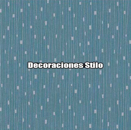 DSBOS388D222 - Papel Pintado Rayas Plateado y Azul