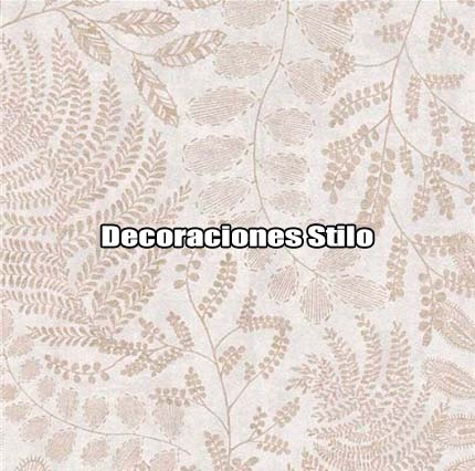 DSBOS388D302 - Papel Pintado Hojas Dorado y Marron