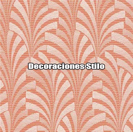DSELI330C1 - Papel Pintado Geométrico Beige y Rojo