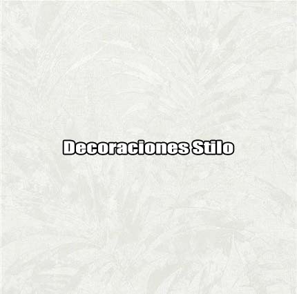 DSETE320C - Papel Pintado Hojas Beige y Blanco Roto