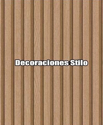 DSETE395C8 - Papel Pintado Imitaciones Marron, Rojo y Beige Madera