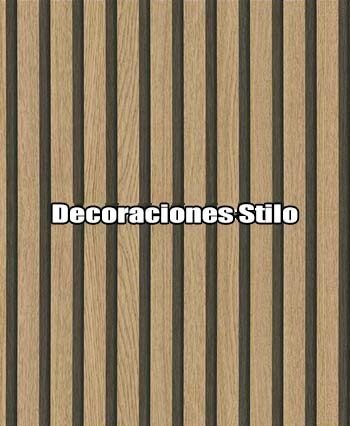 DSETE396C0 - Papel Pintado Imitaciones Marron, Negro y Beige Madera