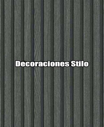 DSETE396C1 - Papel Pintado Imitaciones Marron y Negro Madera