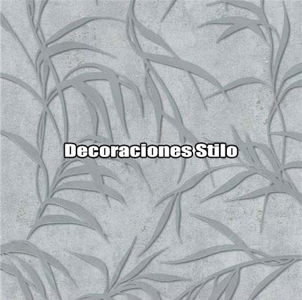 DSEXC428C7 - Papel Pintado Original Plateado y Gris Moderno