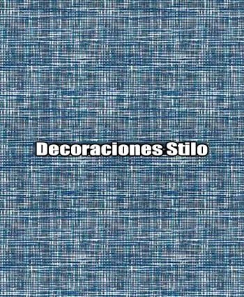 DSFAB221L250 - Papel Pintado Imitaciones Blanco, Gris, Blanco Roto y Azul Tejido