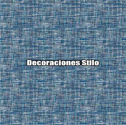 DSFAB221L250 - Papel Pintado Imitaciones Blanco, Gris, Blanco Roto y Azul Tejido