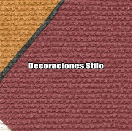 DSINT732S01 - Papel Pintado Original Rojo y Beige Abstracto