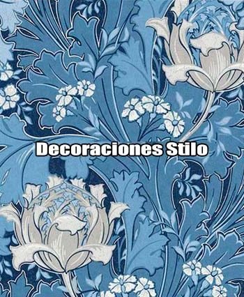 DSOXF84066319 - Papel Pintado Flores Beige, Blanco y Azul