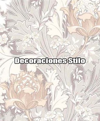DSOXF84069101 - Papel Pintado Flores Blanco y Beige