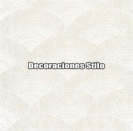 DSOXF84080220 - Papel Pintado Geométrico Beige y Blanco