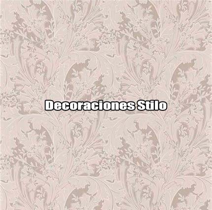 DSOXF84111212 - Papel Pintado Flores Blanco y Beige
