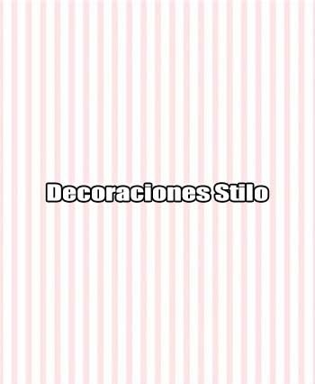 DSPIP007L - Papel Pintado Infantil Rosa y Blanco Roto Rayas