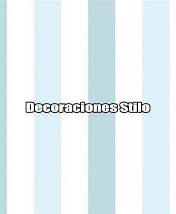 DSPIP030L - Papel Pintado Infantil Blanco Roto y Azul Rayas