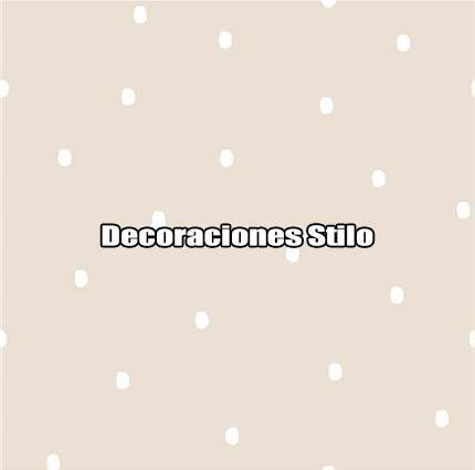 DSPIP056L - Papel Pintado Infantil Blanco Roto y Beige Lunares