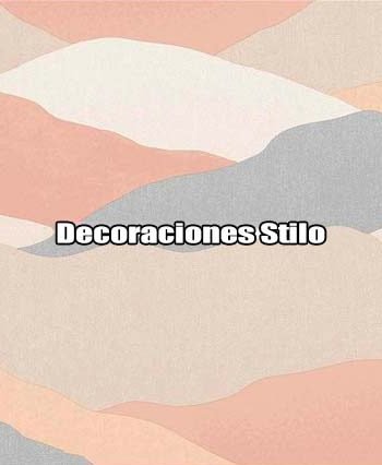 DSPOP4 - Papel Pintado Original Marron, Gris y Beige Abstracto