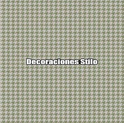DSTHE288L65 - Papel Pintado Geométrico Verde y Beige