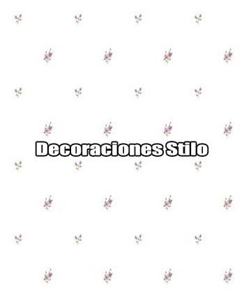 DSVAL172L51 - Papel Pintado Flores Rosa, Verde y Blanco