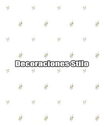 DSVAL172L53 - Papel Pintado Flores Beige y Blanco