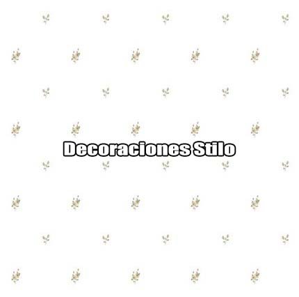 DSVAL172L53 - Papel Pintado Flores Beige y Blanco