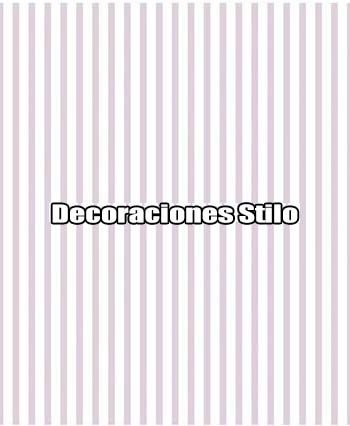 DSVAL172L71 - Papel Pintado Rayas Rosa y Blanco