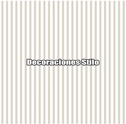 DSVAL172L73 - Papel Pintado Rayas Beige y Blanco