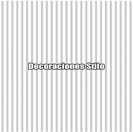 DSVAL172L74 - Papel Pintado Rayas Gris y Blanco