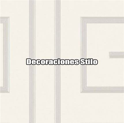 DSVIS760S21 - MEDIDA ESPECIAL 0,70m - Papel Pintado Geométrico Marron, Blanco Roto y Blanco Hueso