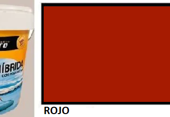 Membrana Híbrida Con Poliuretano Rojo 750 ml